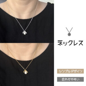 ネックレス パールネックレス パールペンダント つぼみのような 手軽に搭配できる シンプル 高級感 人気 成人式 結婚式 誕生日 母の日 503935